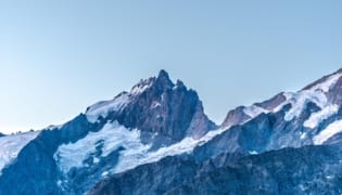 Quelques jours dans les Alpes du sud Le ver du jour sur la Meije