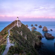 nugget-point-lighthouse-sunset-new-zealand