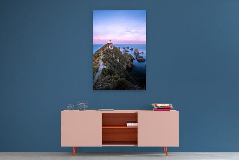 nugget-point-lighthouse-sunset-new-zealand-dibond