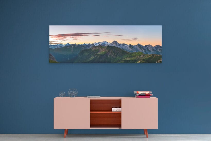 panorama-chaine-aravis-mont-blanc-dibond